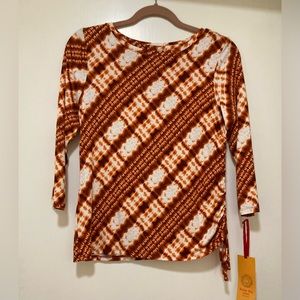 NWT! Ruby Road Petite 3 quarter sleeve top